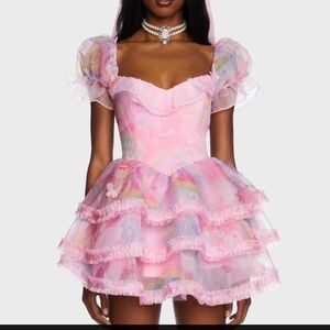 Brand new with tags Care Bears collaborative Dolls Kill.  Sold out size Large